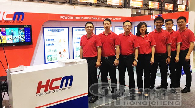 桂林鴻程攜先進立磨參展第121屆廣交會征戰國際市場! 桂林鴻程攜先進立磨參展第121屆廣交會征戰國際市場!