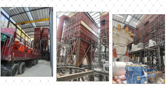 三臺(tái)HLMX1700碳酸鈣超細(xì)立磨運(yùn)抵安裝現(xiàn)場(chǎng) 三臺(tái)HLMX1700碳酸鈣超細(xì)立磨運(yùn)抵安裝現(xiàn)場(chǎng)